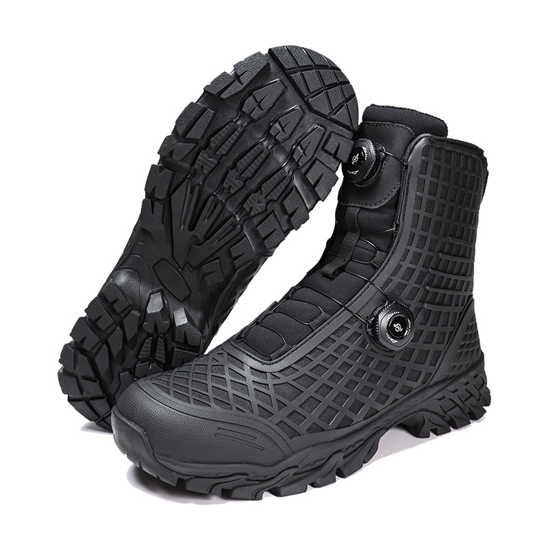 İkiqat bərkidici sistemli döyüş çəkmələri