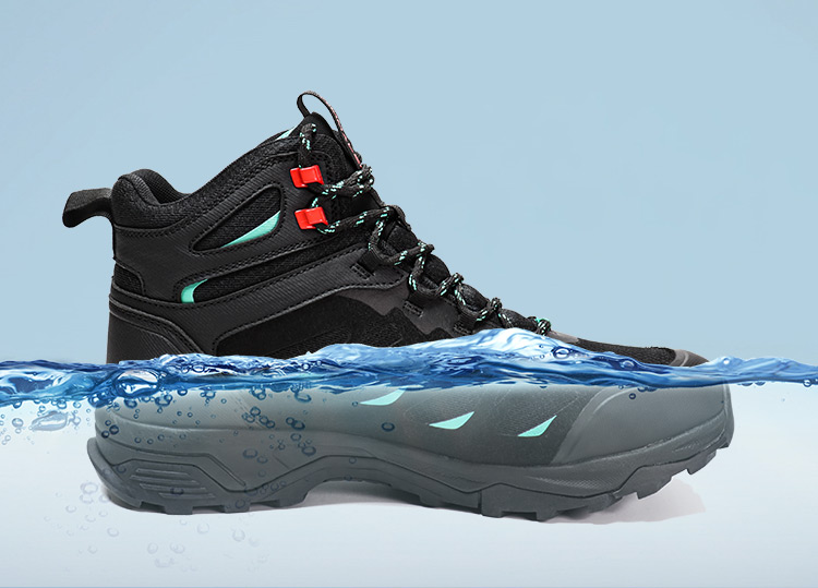 Microfiber Sandwich Mesh TPU Hiking Shoes